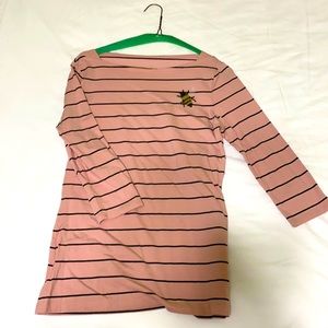 3/4 stripe shirt